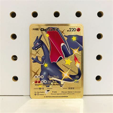 Charizard V gold for sale